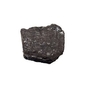 孤立白背景上的煤炭开发库存材料燃烧生产技术地球萃取活力岩石图片