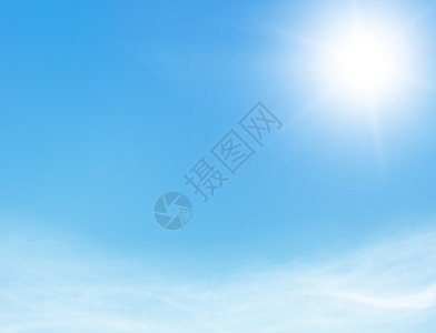 蓝蓝天空照片蓝色天蓝色晴天沉淀太阳云雾气候气氛环境图片