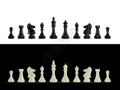 象棋组战略休闲国王白色游戏棋子棋盘骑士典当黑色图片
