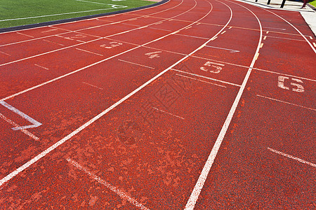 运行轨道运动员赛马场橡皮运动体育场场地数字游戏竞技曲线图片
