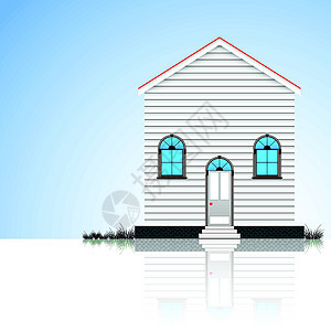 现代房屋销售木头天空反射项目蓝色建造窗户住宅商业图片