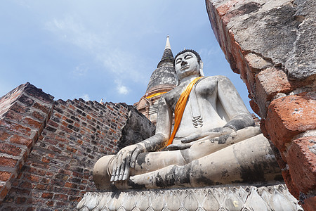 泰国Bududha雕像佛教徒装饰宗教寺庙文化场景旅行精神风格信仰图片