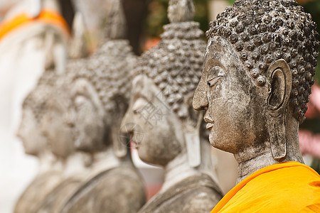 佛像 泰国雕塑佛教徒文化上帝神社佛陀寺庙精神信仰祷告图片