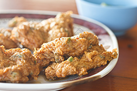 炸鱼美食饺子点心厨房早餐面粉馒头小吃午餐食物图片