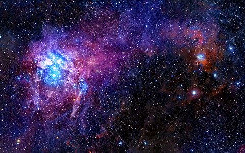 满天星斗的深外层空间星云和星系星星场地气体天空星空天文学插图图片