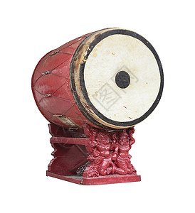 古代圆鼓乐器白色宗教红色历史性历史木头文化图片