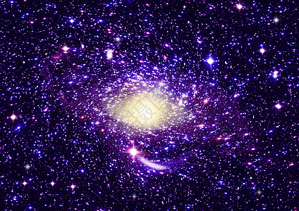 遥远的银河系插图星星星系飞船太阳辉煌螺旋微光宇航员行星图片
