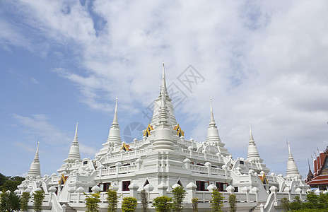 泰国宝塔墙纸神话信仰寺庙国家艺术建筑天空圣经白色图片