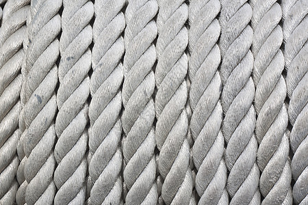 绳线背景宏观螺旋帆船码头力量细绳曲线蕾丝线圈纺织品图片