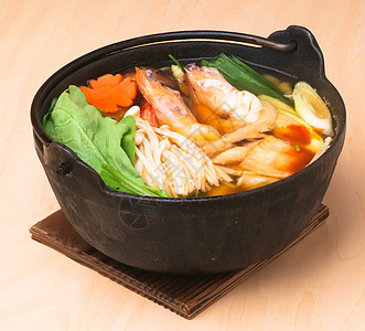日式海鲜汤 意大利菜大豆豆腐餐厅乌贼烹饪用餐菜单寿司章鱼猪肉图片