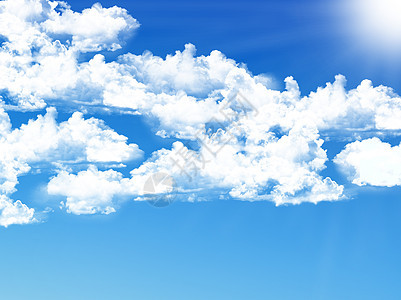 蓝蓝天空背景 云雾微小气氛气候天气天蓝色蓝色云景晴天水分季节阳光图片