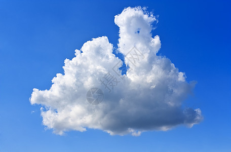 美丽的乌云的异常形状图片