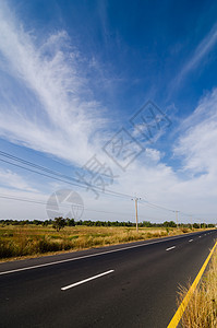 古城的公路国家旅行城市路线运输地平线草地太阳天空场景图片