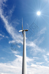 生态电力 风力涡轮机环境活力植物金属力量资源桅杆涡轮农场创新图片