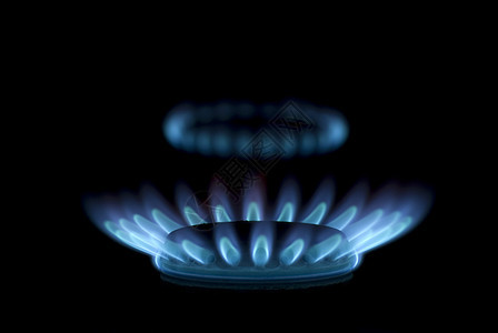 天然气气体厨房圆圈烤箱活力丙烷燃料蓝色火炉甲烷力量图片