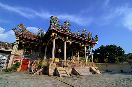 邦江的Khoo kongsi寺庙图片