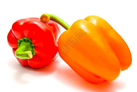 橙子和红辣椒背景图片