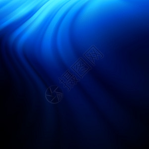蓝色平稳旋转光线背景 EPS 8运动技术横幅触手闪电燃烧镜片专注海浪问候语图片