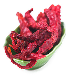 背景的干红胡椒植物红色寒冷香料蔬菜食物图片