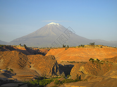 秘鲁火山埃尔米斯蒂图片