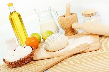 制作面包的各种不同产品金子面团纤维饮食市场生活食物团体粮食谷物图片
