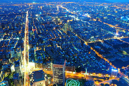 晚上的泰北市首都地平线旅行场景风景天空天堂建筑景观天际图片