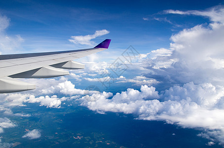 天空航班天堂航空气氛航空公司自由旅行飞机蓝色精神图片