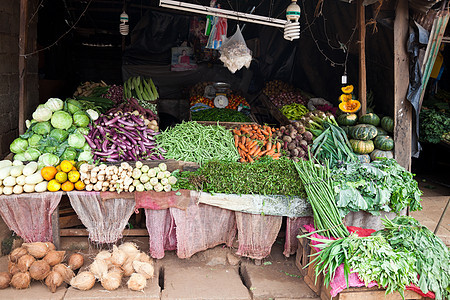 Sri lanka的小型蔬菜店图片