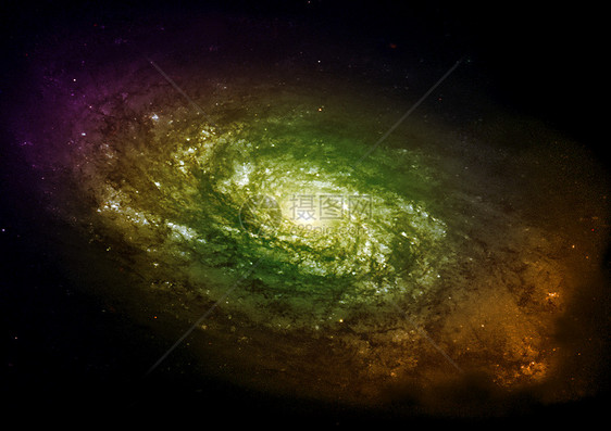 遥远的螺旋星系轨道宇航员望远镜星云天空微光宇宙飞碟天文学辉光图片