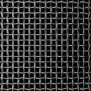 线网格电脑抛光力量正方形黑色金属反射网络栅栏图片