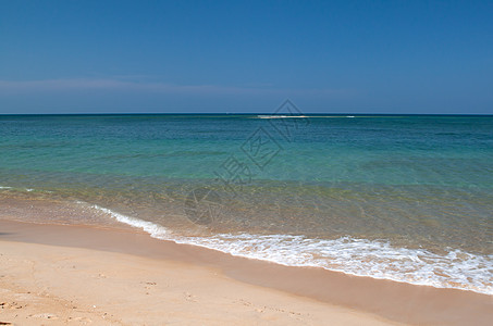 泰国东部的海滩Beach天堂海岸放松风景地平线支撑天空蓝色季节海景图片