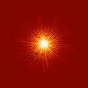 恒星爆发红火和黄火 EPS 8辐射红色耀斑激光光束新星圆形暴发黄色射线图片