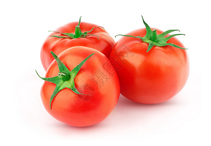 青叶番茄剪裁宏观食物工作室活力绿色白色红色叶子美食图片
