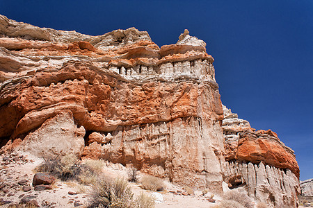 加州贝克斯菲尔德附近的红岩峡谷州公园沙漠图片