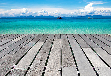 热带海洋海浪天空冲浪放松海景太阳蓝色天堂假期阳光图片