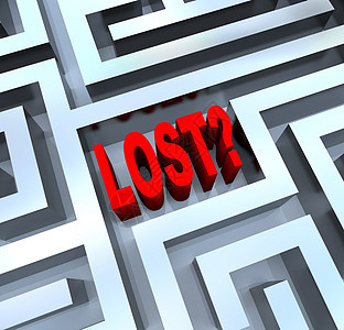 迷宫中失去的字词在Labyrinth图片