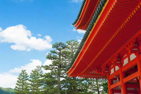 日本寺庙精神天空天气文化柱子地标花园公园神道建筑学图片