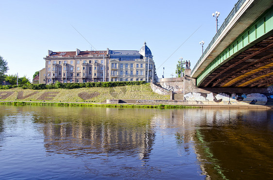 立陶宛首都古老城镇维尔纽斯图片