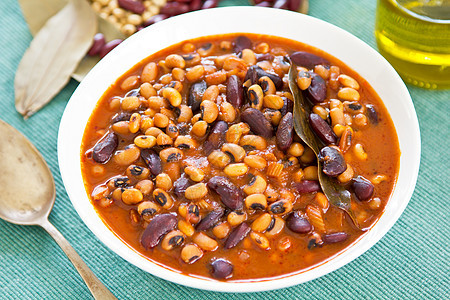 豆炖品种午餐美食黄豆棕色红色营养菜豆食物芹菜饮食图片