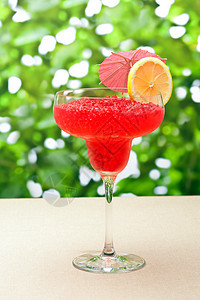 草莓 西瓜Daiquiri饮料柠檬酒精果汁玻璃派对冰块庆典水果反射图片