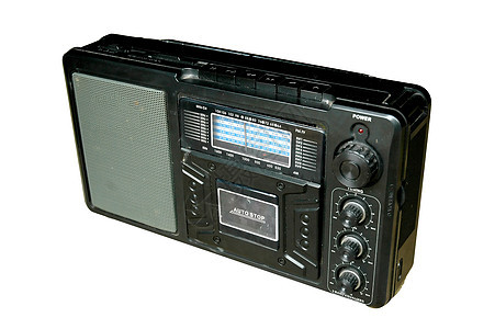 旧旧无线电台晶体管车站频率笔记记录金子力量录音机娱乐海浪图片