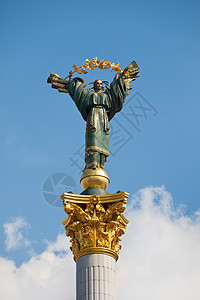 基辅独立纪念碑 乌克兰 欧洲和乌克兰图片