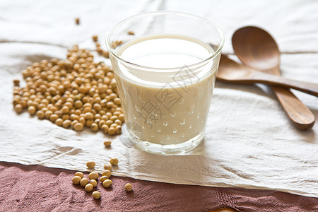 豆奶 青柳牛奶奶油状粮食食物白色大豆营养矿物豆浆黄豆牛奶图片