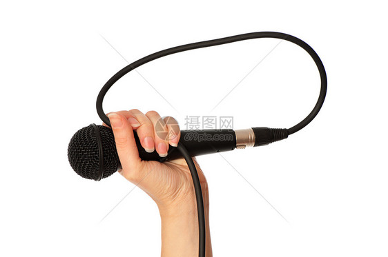 黑色麦克风艺术通讯卡拉ok歌手记录唱歌会议广播电缆嗓音图片