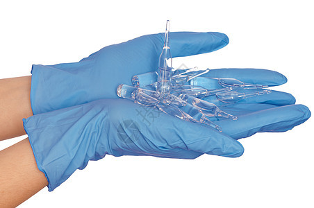 接种疫苗的安培科学玻璃职业药品专注研究实验室卫生测试疾病图片