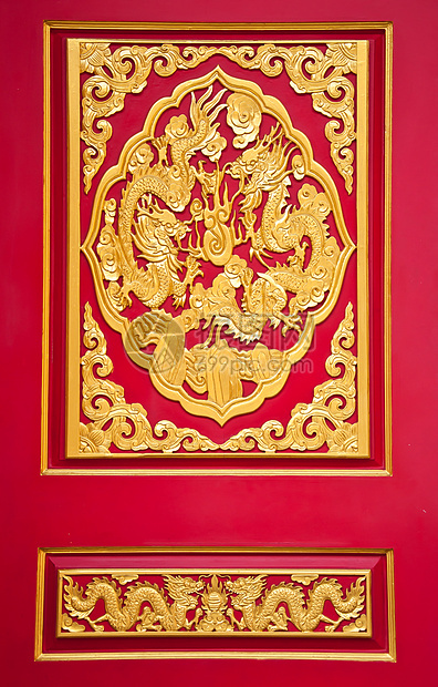 门中国风格的艺术图片