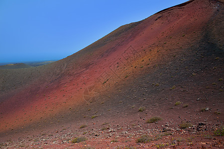 火灾山火山熔岩假期土壤干旱自然土地孤独火地旅行蓝色国家图片