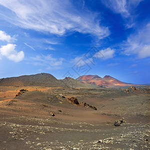 火灾山火山熔岩观光公园沙漠旅行土地国家火地火山晴天自然图片