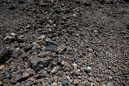 黑火山岩石土质图片