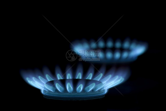 燃气火焰厨房丙烷活力烤箱甲烷燃料蓝色火炉力量气体图片